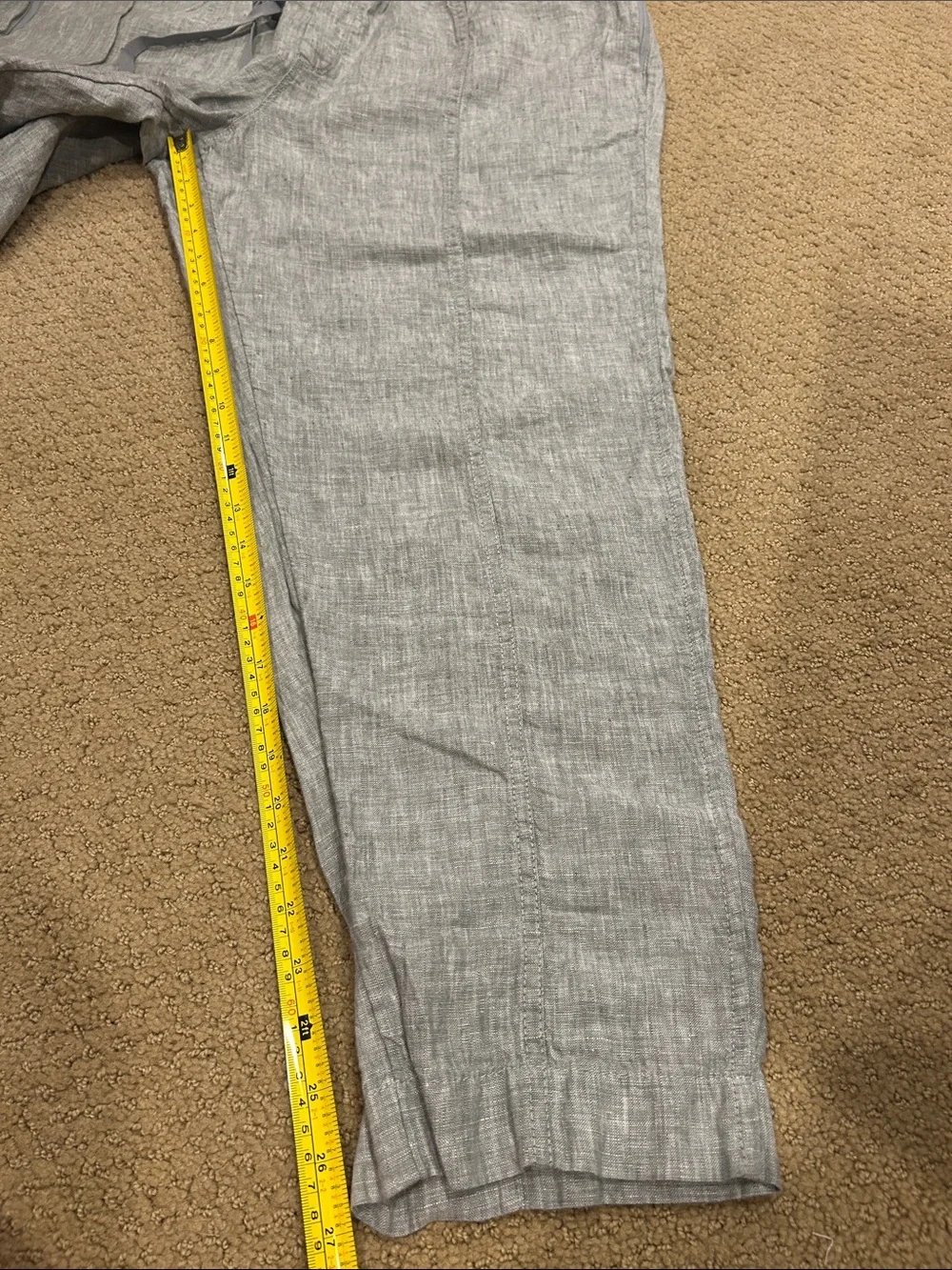 Athleta Linen Drawstring Pants Women’s Size XL